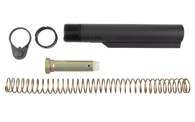 LBE Unlimited, Complete Buffer Tube Kit, Fits AR-15/M4 Platform, Matte Finish, Black