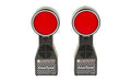 LaserLyte, SteelTyme Laser Training Target 2 Pack, Compatible with LaserLyte Training Lasers, Black and Red