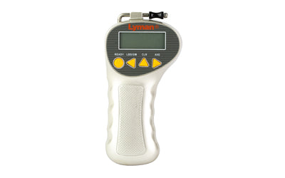 Lyman Products, Digital Trigger Pull Gauge, Tool, Measures 0-12lb, 1/10 oz. Accuracy Zippered Case Gray Polymer Handle,