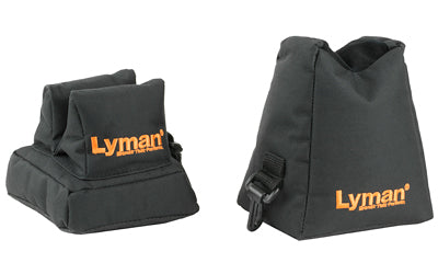 Lyman Products, Universal Bag Rest, Filled, Black, Standard Size, Includes Both Front and Rear Bags
