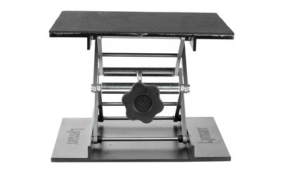Lyman Products, Shooting Rest, Black, Standard Size, Non-Slip Textured Platform, 10x10 Shooting Platform