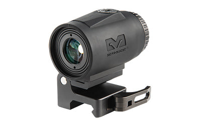 Meprolight, MMX3, Magnifier, 3X Power, 24mm Objective, Flip To Side QD Mount, Fits Picatinny, Black