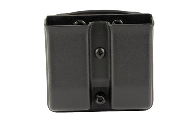 Mission First Tactical, Double Pistol Magazine Pouch, Fits Sig P320/M17/M18/M&P 9MM, Black, Adjustable Retention, Includes 1.5" Belt Loop