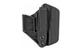 Mission First Tactical, Minimalist, Inside Waistband Holster, Ambidextrous, Fits Glock 42/43/43x/48, Black Kydex, Includes 1.5" Belt Attachment