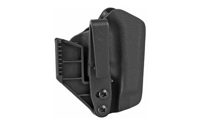 Mission First Tactical, Minimalist, Inside Waistband Holster, Ambidextrous, Fits Glock 17/19/22/23, Black Kydex, Includes 1.5" Belt Attachment
