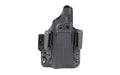 Mission First Tactical, Pro Holster, Inside Waistband Holster, Fits 2011 4.25" with TLR7, Kydex, Black, Ambidextrous, Includes (2) Tuckable 1" Belt Clips and (1) 1" Belt Clip