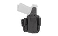 Mission First Tactical, Pro Holster, Inside Waistband Holster, Ambidextrous, Fits Glock 19 with Streamlight TLR 7, Kydex, Includes 1.5" Belt Attachment, Black