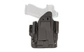 Mission First Tactical, Pro Holster, Inside Waistband Holster, Fits GLOCK 48 with TLR7 Sub, Kydex, Black, Ambidextrous, Includes (2) Tuckable 1" Belt Clips and (1) 1" Belt Clip
