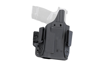 Mission First Tactical, Pro Holster, Inside Waistband Holster, Ambidextrous, For Springfield Hellcat with TLR-6, Kydex, Includes 1.5" Belt Attachment, Black