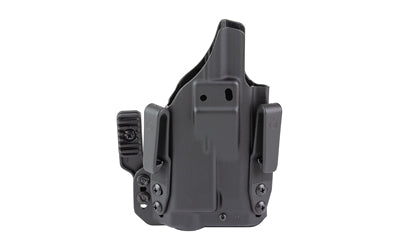 Mission First Tactical, Pro Holster, Inside Waistband Holster, Fits P365XL with Icarus ACE EVO Frame and TLR7 Sub, Kydex, Black, Ambidextrous, Includes (2) Tuckable 1" Belt Clips and (1) 1" Belt Clip