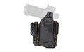 Mission First Tactical, Pro Holster, Inside Waistband Holster, Fits Sig P365 Fuse with TLR7, Kydex, Black, Ambidextrous, Includes (2) Tuckable 1" Belt Clips and (1) 1" Belt Clip