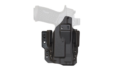 Mission First Tactical, Pro Holster, Inside Waistband Holster, Fits Sig P365 Fuse with TLR7, Kydex, Black, Ambidextrous, Includes (2) Tuckable 1" Belt Clips and (1) 1" Belt Clip