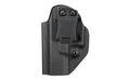 Mission First Tactical, Inside Waistband Holster, Ambidextrous, Fits Glock 19 23, Kydex, Includes 1.5" Belt Attachment, Black Finish