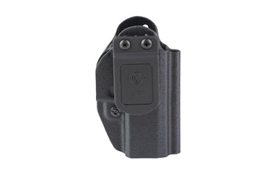 Mission First Tactical, AIWB/OWB Series, Appendix/Inside/Outside Waistband Holster, Fits P365 X-Macro with Icarus Air, Boltaron, Black, Ambidextrous, Includes 1" Belt Clip