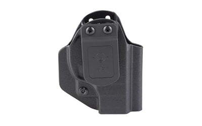 Mission First Tactical, AIWB/OWB Series, Appendix/Inside/Outside Waistband Holster, Fits Ruger EC9s, Boltaron, Black, Ambidextrous, Includes 1" Belt Clip