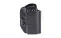Mission First Tactical, AIWB/OWB Series, Appendix/Inside/Outside Waistband Holster, Fits Springfield Hellcat Pro, Boltaron, Black, Ambidextrous, Includes 1" Belt Clip