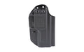 Mission First Tactical, AIWB/OWB Series, Appendix/Inside/Outside Waistband Holster, Fits Springfield Mod 2 and 3 4", Boltaron, Black, Ambidextrous, Includes 1" Belt Clip
