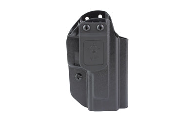 Mission First Tactical, AIWB/OWB Series, Appendix/Inside/Outside Waistband Holster, Fits Springfield Mod 2 and 3 4", Boltaron, Black, Ambidextrous, Includes 1" Belt Clip