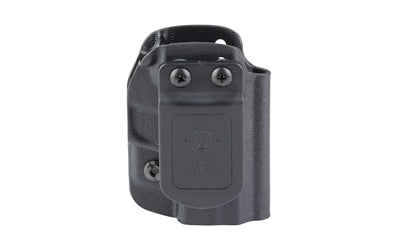Mission First Tactical, AIWB/OWB Series, Appendix/Inside/Outside Waistband Holster, Fits S&W Bodyguard 2.0, Boltaron, Black, Ambidextrous, Includes 1" Belt Clip