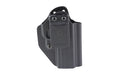 Mission First Tactical, AIWB/OWB Series, Appendix/Inside/Outside Waistband Holster, Fits S&W Shield EX-9, Boltaron, Black, Ambidextrous, Includes 1" Belt Clip