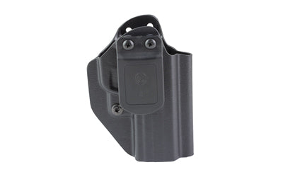 Mission First Tactical, AIWB/OWB Series, Appendix/Inside/Outside Waistband Holster, Fits S&W Shield EX-9, Boltaron, Black, Ambidextrous, Includes 1" Belt Clip