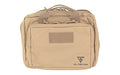 Full Forge Gear, CAT2, Double Pistol Case, Tan, 12"x10"