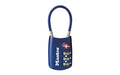 MasterLock, One Flexible Combination Shackle Lock, Blue