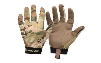 Magpul Industries, Patrol Glove 2.0, Leather and Corded Nylon Construction, Medium, MultiCam