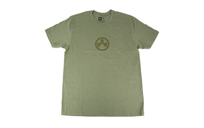 Magpul Industries, Icon Logo, T-Shirt, Medium, Cotton Polyester Blend, Olive Drab Heather