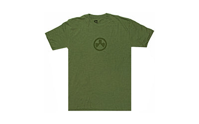 Magpul Industries, Icon Logo, T-Shirt, Extra Large, Cotton Polyester Blend, Olive Drab Heather