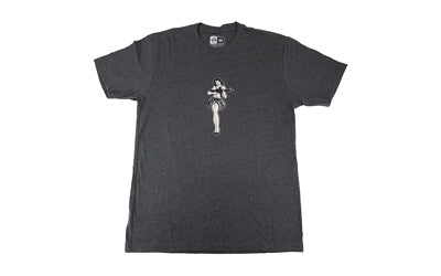 Magpul Industries, Hula Girl, T-Shirt, Medium, Cotton Polyester Blend, Charcoal
