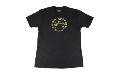 Magpul Industries, Tiger Stripe Icon Logo, T-Shirt, Extra Large, Cotton Polyester Blend, Black