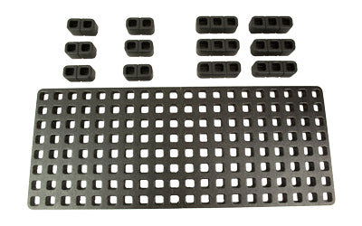 Magpul Industries, DAKA GRID Organizer Expanded Polypropylene Foam Construction, Fits Pelican V700 Vault, Matte Finish, Black, Includes (6)-Triple Blocks, (6)-Double Blocks and Replacement Base Foam, Black, 3.8 lbs