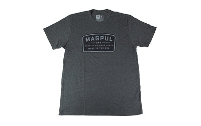 Magpul Industries, Go Bang Parts Patch, T-Shirt, Medium, Cotton Polyester Blend, Charcoal
