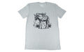 Magpul Industries, Burro, T-Shirt, 2X Large, Cotton Polyester Blend, Stone Gray Heather