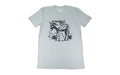 Magpul Industries, Burro, T-Shirt, Large, Cotton Polyester Blend, Stone Gray Heather