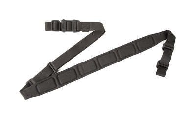 Magpul Industries, MS1 Padded Sling, Fits AR Rifles, 1 or 2 Point Sling, Black