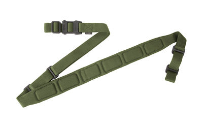 Magpul Industries, MS1 Padded Sling, Fits AR Rifles, 1 or 2 Point Sling, Ranger Green