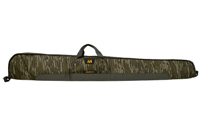 Muddy, Pathfinder Shotgun Case, 52" Long, 600 Denier Construction, Mossy Oak Bottomland