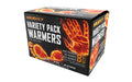 Muddy, Disposable Warmers, (8) Hand Warmers, (8) Toe Warmers, and (8) XL Warmers, Air Activated, Orange and Black