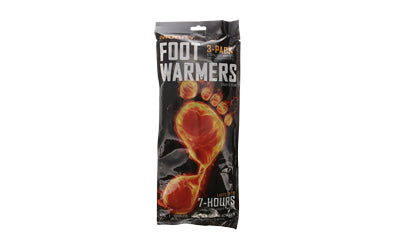 Muddy, Disposable Foot Warmers, 3 Pack, Air Activated, Orange and Black