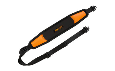 Muddy, Trail Blazer Lightweight Sling, Adjustable Length, Black and Orange, Includes QD Swivels