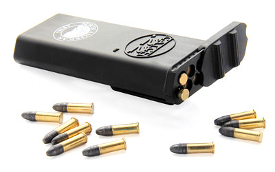 North American Arms, Catch 22 Ammo Carrier, Belt Clip, Holds 50 Rounds of .22 Long Rifle, 70 Rounds of .22 Short or 30 Rounds of .22 Magnum