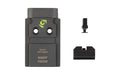 Night Fision, Optic Plate + Backup Sight Combo, Black Sights, Holosun 509T Optic Plate, Fits Full Size Glock MOS