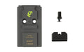 Night Fision, Optic Plate + Backup Sight Combo, Black Sights, Aimpoint ACRO Optic Plate, Fits Full Size Glock MOS