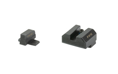 Night Fision, Optics Ready Stealth Series Sights, Black Front and Rear Sights, Fits Springfield Echelon, Nitride Finish, Black