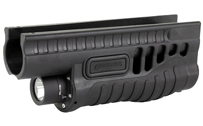 Nightstick, SFL-11GL, Nightstick Flashlight/Laser Combo, Green Laser, Fits Mossberg 500/590/Shockwave, Black, Includes 2 CR123A