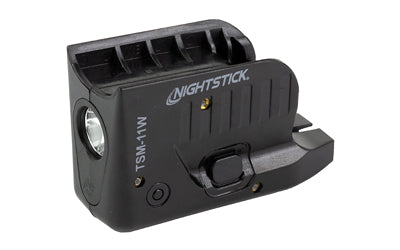 Nightstick, TSM-11W, Subcompact Tactical Weapon-Mounted Light, Fits Glock 42/43/43X/48, 150 Lumens, Black, Rechargeable Battery