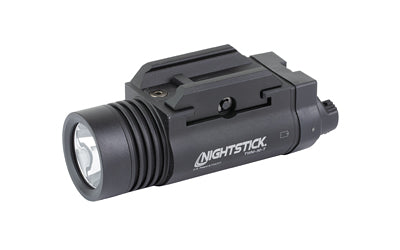 Nightstick, TWM-30-T, Pistol Mounted Light/Laser Combo, Fits Standard Accessory Rail, Matte Finish, Black, 1,200 Lumens, 11,920 Candela, Green Visible Laser