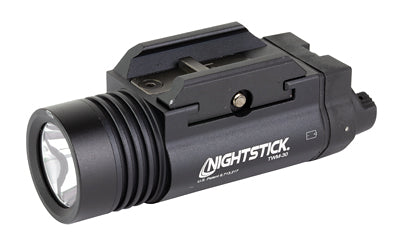 Nightstick, TWM-30, Tactical Weapon-Mounted Light, 1,200 Lumens, 9,379 Candela, Black, 1.75 Hours of Runtime, IP-X7 Waterproof
